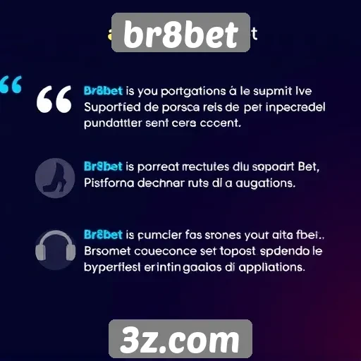 Suporte ao cliente da br8bet avaliado pelos usuários