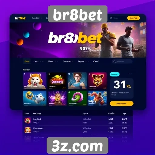 Interface do br8bet se destaca em usabilidade